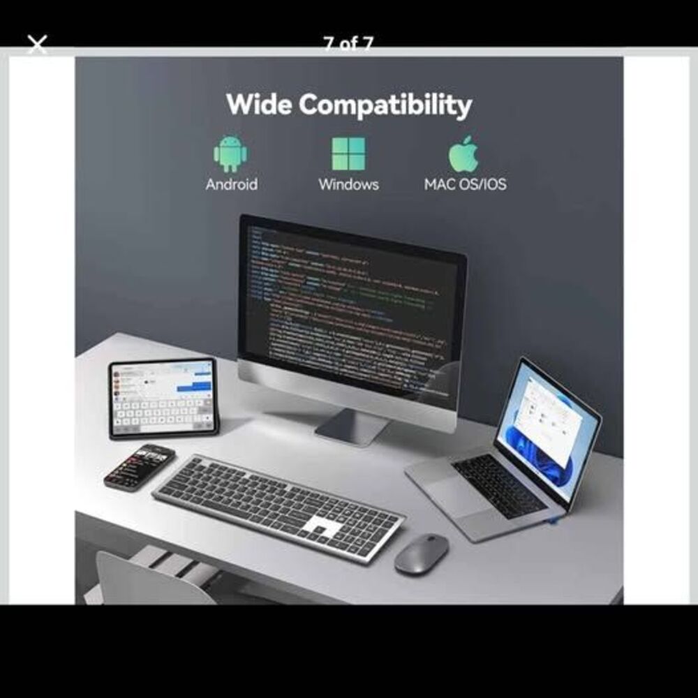 TECKNET Wireless Keyboard - New in box - Picture 7 of 7